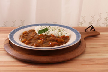 おいしそうなカレーライス
