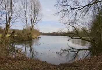 Gefrorener See