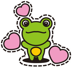Frog_and_Hearts