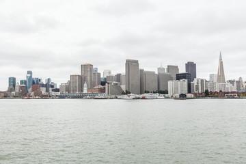 Fototapeta premium San Francisco City Downtown, cityscape, California, USA