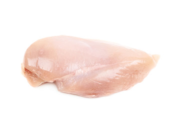 Raw chicken breast piece of meat