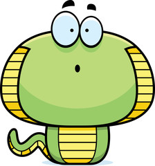 Surprised Cartoon Cobra