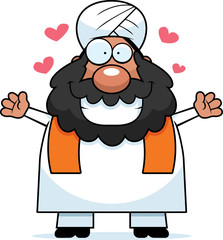 Cartoon Sikh Hug