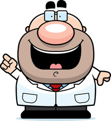 Cartoon Scientist Idea