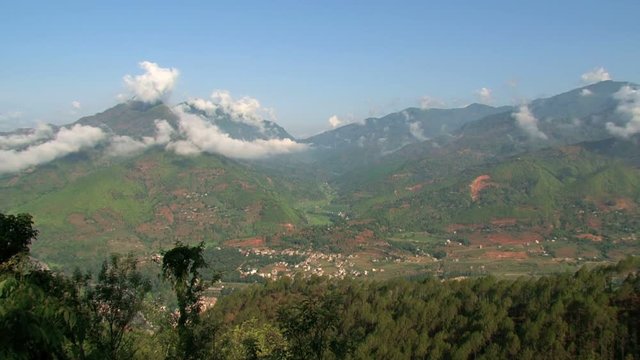 Nuwakot valley view timelapse