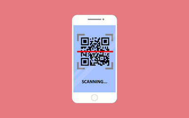 Scan QR code with Mobile phone