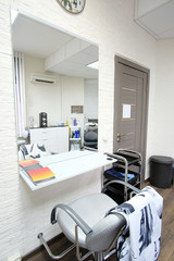 Interior of a hairdressing salon