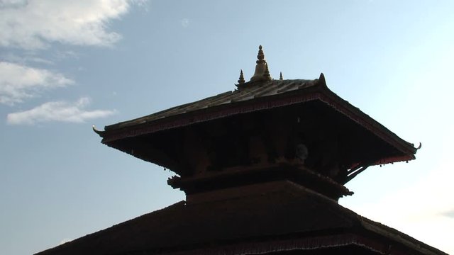 Temple time lapse in Nuwakot Nepal