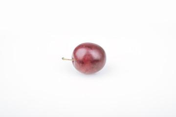 isolated plum