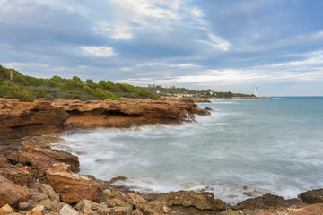 Lighthouse of Alcocebre (Castellon, Spain).
