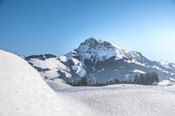 Winter landscape in Austria