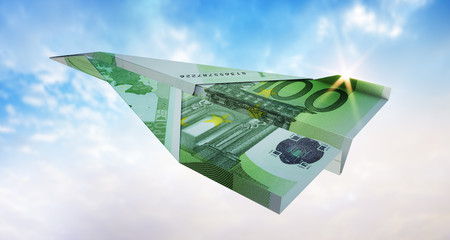 Papierflieger 100 Euro 3