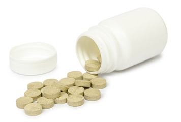 pills for a speedy recovery and prevention of diseases. Isolated