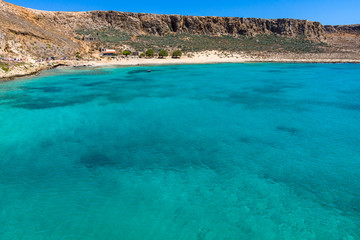 The bay of island Imeri Gramvousa. Crete. Greece.