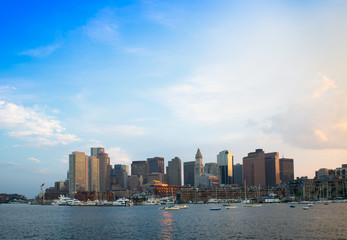 Obraz premium Boston Skyline