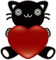 Cat_and_Heart
