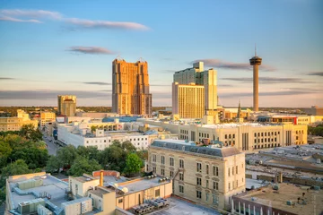 Kussenhoes Downtown San Antonio skyline © f11photo