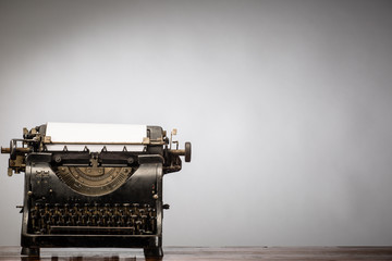 Vintage typewriter