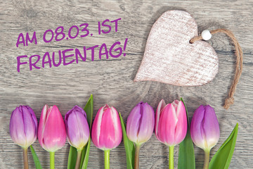 Am 08.03. ist Frauentag! 