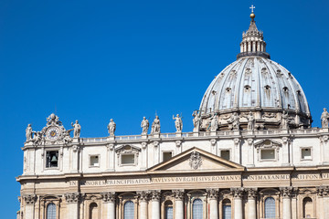 Obraz premium View of St. Peter's Basilica