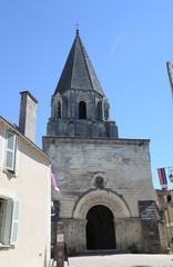 Obraz premium Stiftskirche in Loches, Frankreich
