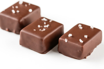 Chocolate candies praline