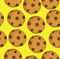 vector cookies background