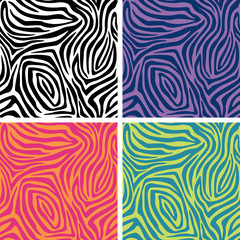Fototapeta na wymiar Zebra Stripes Pattern
