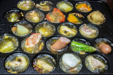 たこ焼き器アヒージョ