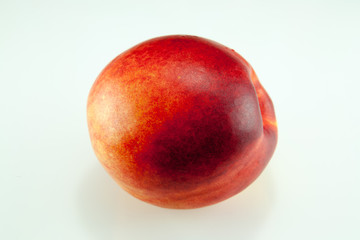 Nectarine fruit isolated