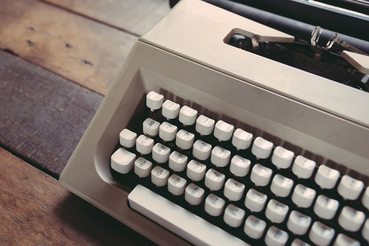 Type writer in Thailand.