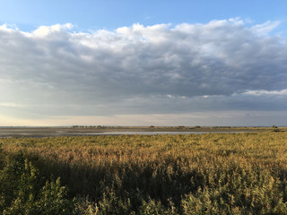 Lake at Hortobágy National Park