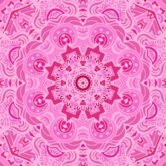 pink mandala pattern background