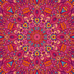 Abstract colorful mandala pattern