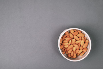 almonds in a bowl