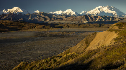 August 30, 2016 - The road up to Polychome Pass, Denali National Park, Alaska