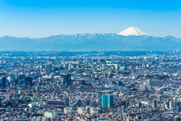 富士山と東京シティビュー