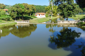 Fototapeta na wymiar Las Terrazas, vacational center from Viñales department, Cuba
