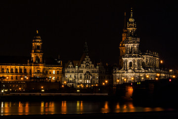 Fototapeta na wymiar Dresden Skyline
