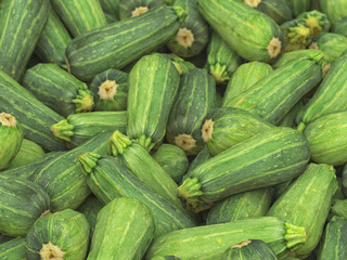 Pile of Long Zucchini, Variation 2
