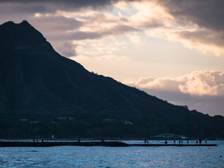 ハワイ オアフ島 ホノルル ワイキキ ダイヤモンドヘッド