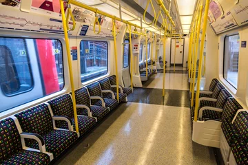 Foto auf Acrylglas London Underground Tube Station © Sergii Figurnyi