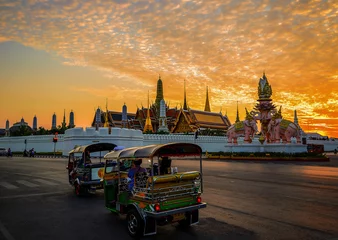 Acrylic prints Bangkok Tuk tuk  in Bangkok