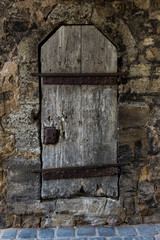 Alte Tür im Stadttor