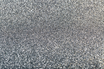 Silver glitter texture abstract background