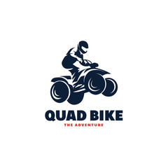 Quad Bike Logo - obrazy, fototapety, plakaty