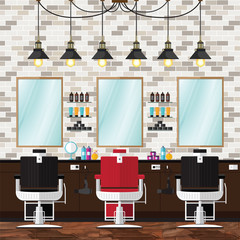 Barber and salon