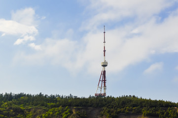 Obraz premium Tbilisi TV tower, Georgia