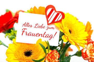 Blumen zum Frauentag 