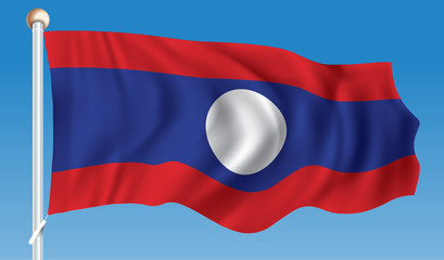 Flag of Laos